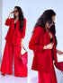 Red, ONE SIZE jacket + red top